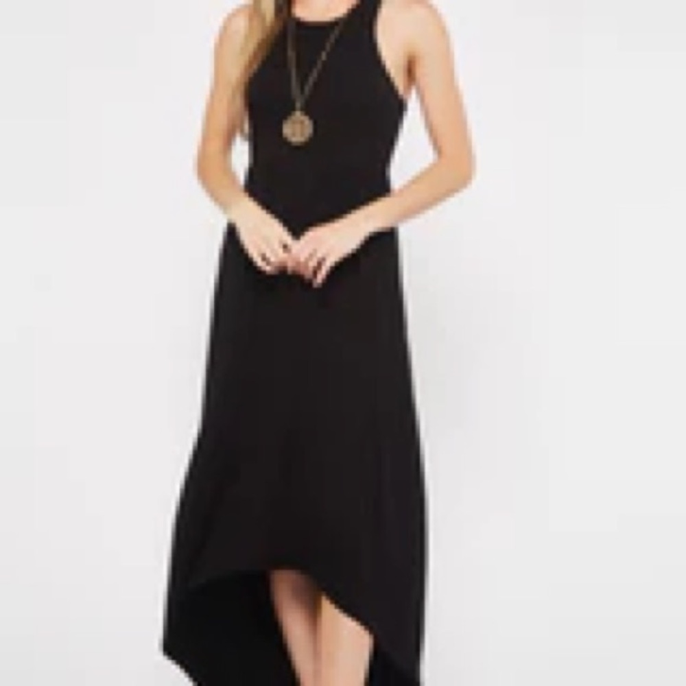Razorback Maxi Dress with Hi-Low Hem